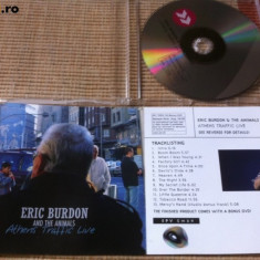 Eric Burdon and animals athens traffic Live cd disc muzica rock blues 2005 VG+