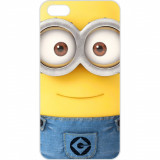 Husa Cartoons MInions Iphone 6 4,7&quot; + folie protectie ecran, Albastru, iPhone 6/6S, Apple