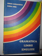 GRAMATICA LIMBII ENGLEZE =AN 1993/302PAG= GEORGIANA GALATEANU foto