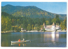 7360 - Romania ( 325 ) - Harghita, TUSNAD, Lake, Boat - postcard - unused foto