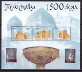 Kazahstan 2000 arta arhitectura MI bl.18 MNH w27, Nestampilat