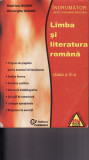 Limba si Literatura Romana - clasa a X-a- Bacalaureat - Soare, Alta editura