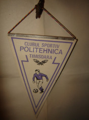Fanion Clubul Sportiv Politehnica Timisoara foto