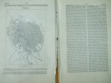 Bucuresti descriere si harta limba franceza din La Grande Encyclopedie