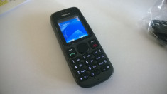 Vand Nokia 101 - Dual Sim - slot de card - mp3 - lanterna - liber de retea foto