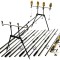 Kit Compet Pescuit Crap3.9m 4 Lansete 4 Mulin Rod Pod Full Cu Senz si Swingeri