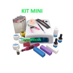 Super set kit unghii cu gel pila electrica lampa uv gel 36W KIT MINI foto