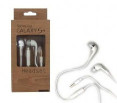 Casti in ear Samsung Galaxy S1 S2 S3 S4 Note EO-HS330 Albe foto