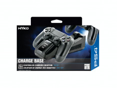 CHARGEBASE PENTRU PLAYSTATION 4 2 CONTROLLER, NOU, FACTURA, GARANTIE 4ANI foto