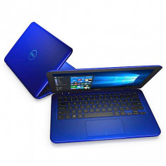 LAPTOP DELL INSPIRON 3000 MODEL 3162 11&amp;#039;6 HD 32GB HD NOU GARANTIE 3ANI, ALBASTRU foto