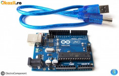 Arduino UNO R3 + cablu USB foto