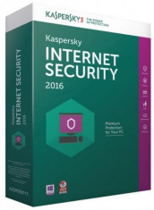 Kaspersky Licenta antivirus Internet Security 2016 Renew, 1 an, 4 calculatoare, retail foto