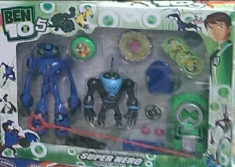 Set Ben 10 cu ceas si figurine foto