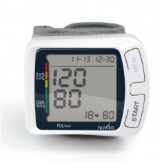 NUVITA Tensiometru digital tip bratara NUVITA 3250 WRIST BLOOD PRESS I087HM018018, alb foto