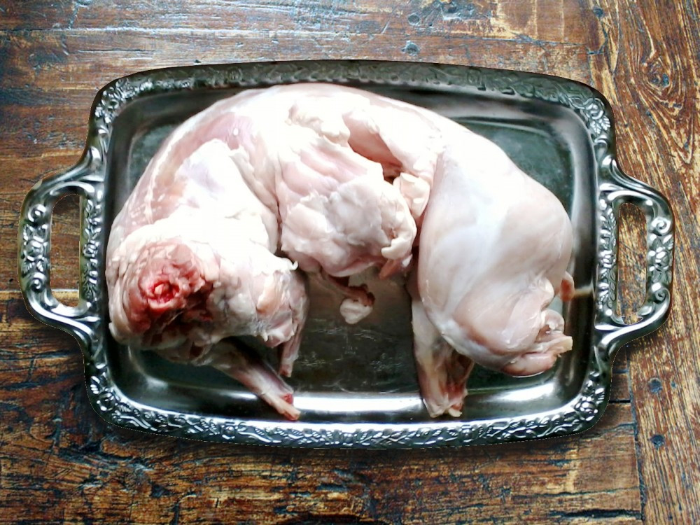Carne proaspata de iepure (carcasa) din gospodaria proprie de la tara  (pret/kg) | arhiva Okazii.ro