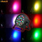 Proiector Scaner lumini DMX 7 canale Flat LED Par Light RGB 18 LED ventilator