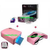 Cumpara ieftin SET KIT LAMPA UV 36W + PILA ELECTRICA + ASPIRATOR MANICHIURA Kit unghii, Sina