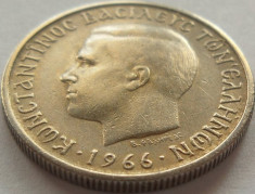 Moneda 1 Drahma - GRECIA, anul 1966 *cod 2985 foto