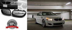 Grile negre BMW Seria 5 E60 / E61 foto