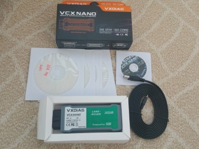 VXDIAG VCX NANO pentru Jaguar si Land Rover cu JLR Software V166 foto