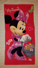 Prosop plaja copii - Minnie Mouse 70x140cm - PRODUS ORIGINAL! foto