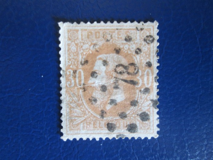 TIMBRE BELGIA USED