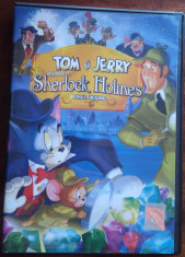 Tom si Jerry il intalnesc pe Sherlock Holmes, DVD original dublat in romana foto