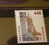 GERMANIA 1995 &ndash; CATEDRALA EPISCOPIEI DIN SPEYER , timbru nestampilat, B28