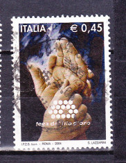 Timbre ITALIA 2004 = LIGA UNIUNII &amp;quot;FIR DE AUR&amp;quot; foto