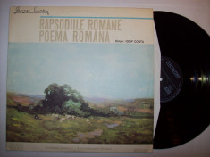 Disc vinil GEORGE ENESCU - Rapsodiile romane / Poema Romana (STM - ECE 0817) foto