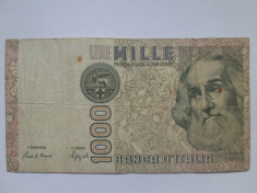 Italia.1000 lire.1982 foto