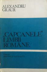 CAPCANELE LIMBII ROMANE - Alexandru Graur foto