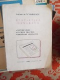 STATISTICA GENERALA -PROF.N.VASILESCU, Alta editura