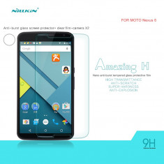 Geam Motorola Nexus 6 Tempered Glass by Nillkin foto