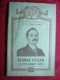 T.Moraru - George Vilsan -Un mare Geograf Roman - Prima Ed. 1956