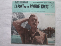 bande originale du film Le Pont de la Riviere Kwai _ vinyl(7&amp;quot;) Franta foto