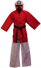 Gi Kempo Master *Bumbac*Rosu/negru*130 cm foto