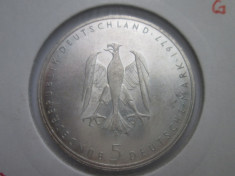 Germania 5 mark 1977(j) . argint foto