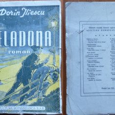 Dorin Iliescu , Beladona ; Roman politist , 1943 , editia 1