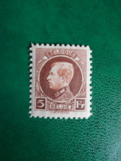 Belgia 1924 15 Euro regele Albert I - serie nestampilata MNH foto