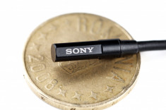 Sony ECM-88 3.5mm microfon lavaliera profesional pentru cinema foto