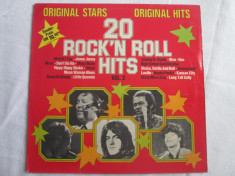 Various ?? 20 Rock&amp;#039;n Roll Hits Vol. 2 _ vinyl(LP,compilatie) Germania foto