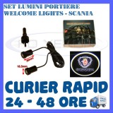 Cumpara ieftin SET 2 x LUMINI LOGO LASER SCANIA GENERATIA 6 (12V, CAMION 24V) - LED CREE 7W, ZDM