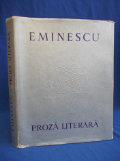 EMINESCU - PROZA LITERARA * ILUSTRATII TRAIAN BRADEAN - 1964 - 5180 EX. foto