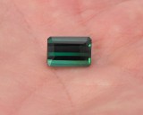 TOURMALIN NATURAL INDICOLITE VERDE-ALBASTRU-2.66 CT.