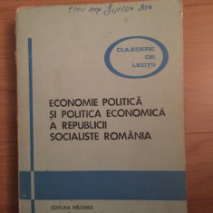 g4 Economie politica si politica economica a Republicii Socialiste Romania