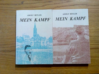 MAIN KAMPF 2 Volume - Adolf Hitler - Editura Beladi, 1997, 325+279 p. foto