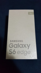 Samsung Galaxy S6 Edge ! Gold ! 32 Gb ! SIGILAT + garantie ! foto