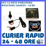 Cumpara ieftin SET 2 x LUMINI LOGO LASER AUDI GENERATIA 6 (12V, CAMION 24V) - LED CREE 7W
