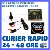 Cumpara ieftin SET 2 x LUMINI LOGO LASER AUDI GENERATIA 6 (12V, CAMION 24V) - LED CREE 7W, ZDM